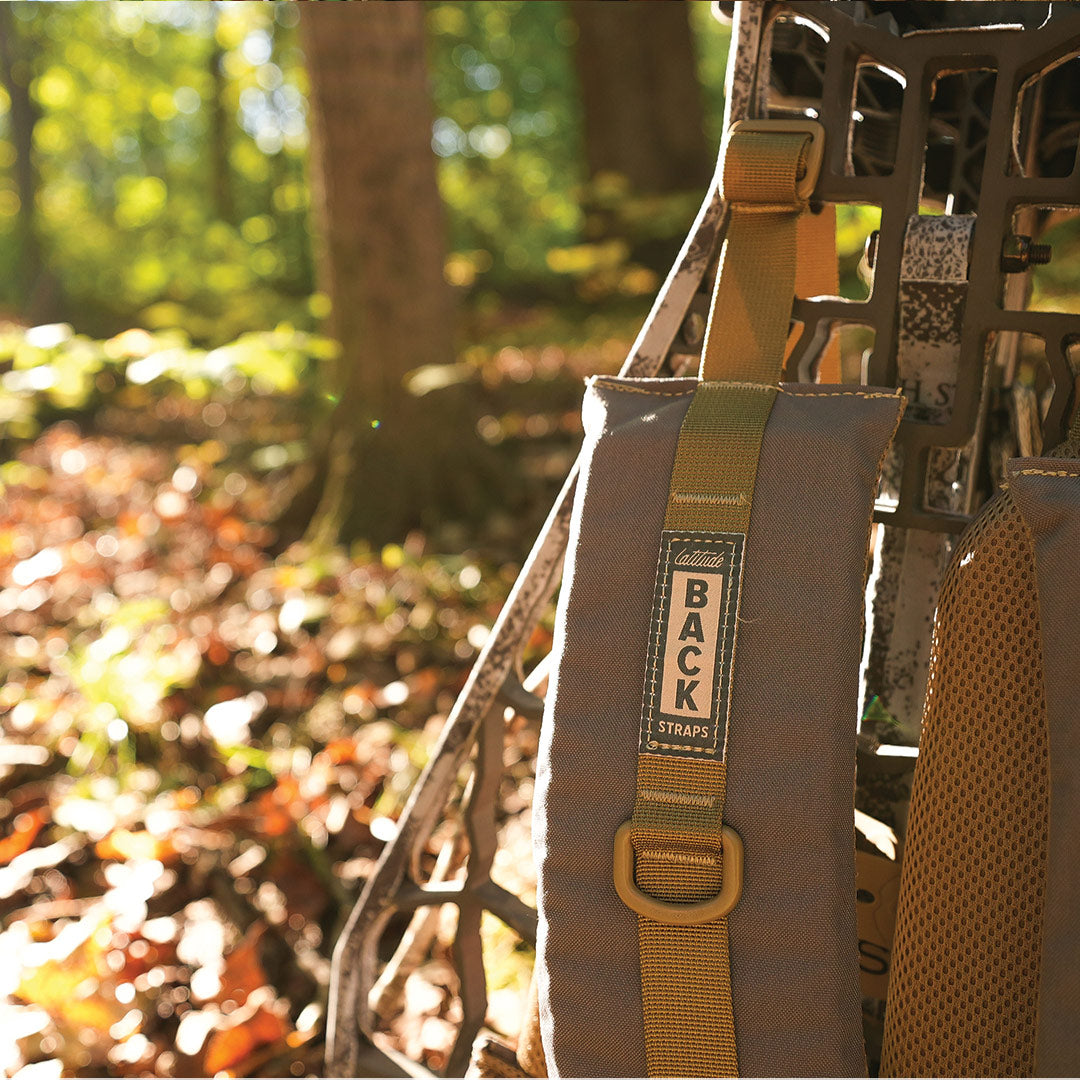 Back Straps - Tree Stand Shoulder Straps, Hip Belt and Support System